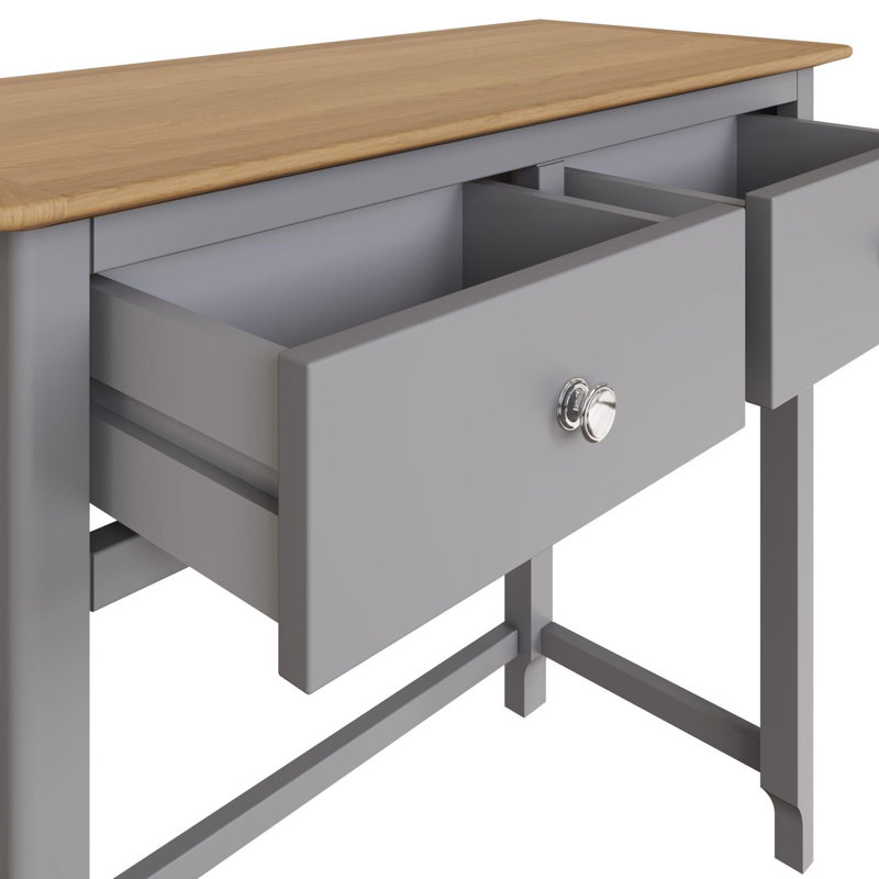 Clary 2 Drawer Dressing Table, Grey