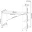 Atreau L-Shaped Metal Base Computer Table-1684190162