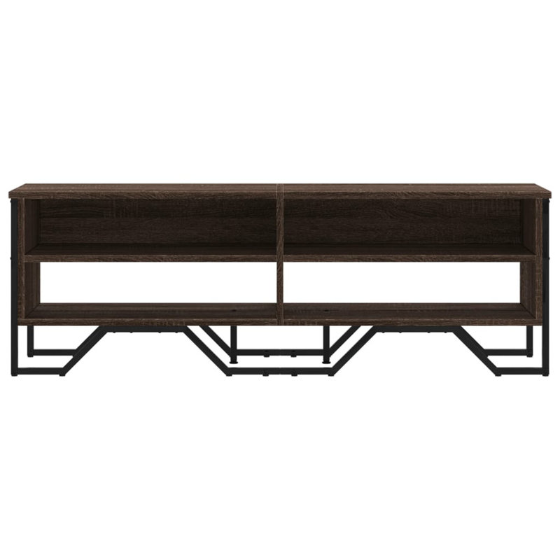 Andan TV Stand, Brown Oak, 122cm