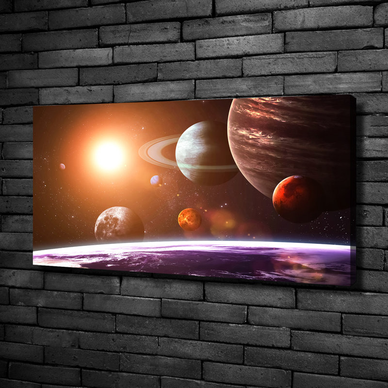 Solar System - Wrapped Canvas Print