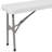 Kalish 11"W x 72"L Bi-Fold Granite White Folding Bench with Carrying Handle