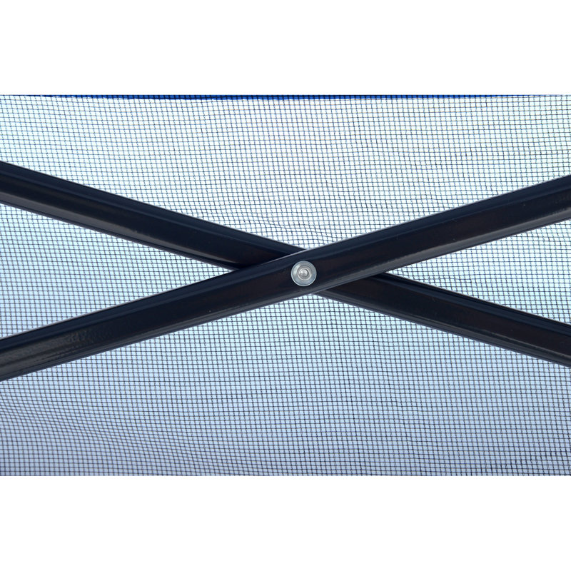 Quik Shade 7' x 7' Go Hybrid Pop-Up Compact and Lightweight Slant Leg Backpack Canopy, Regatta Blue