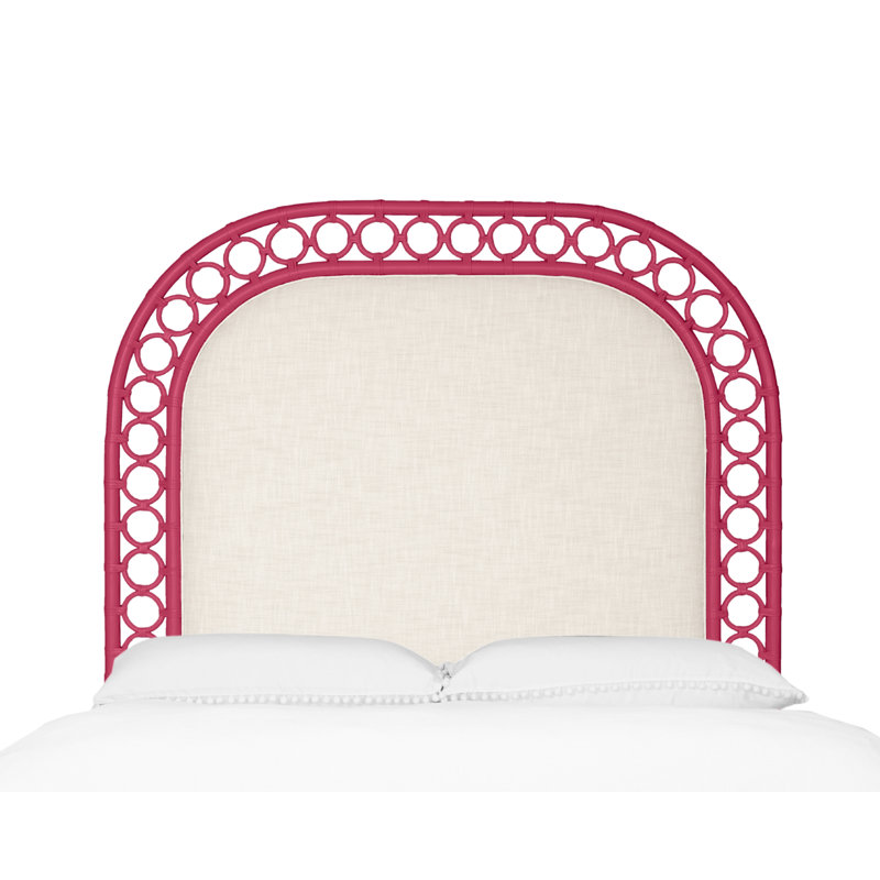 Tête de lit Solana, Grand lit, Rose millennial
