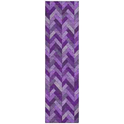 Machine Washable Indoor/Outdoor Matteson ACN2296 Geometric Rug