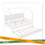 Lit en bois avec couchette-863063502