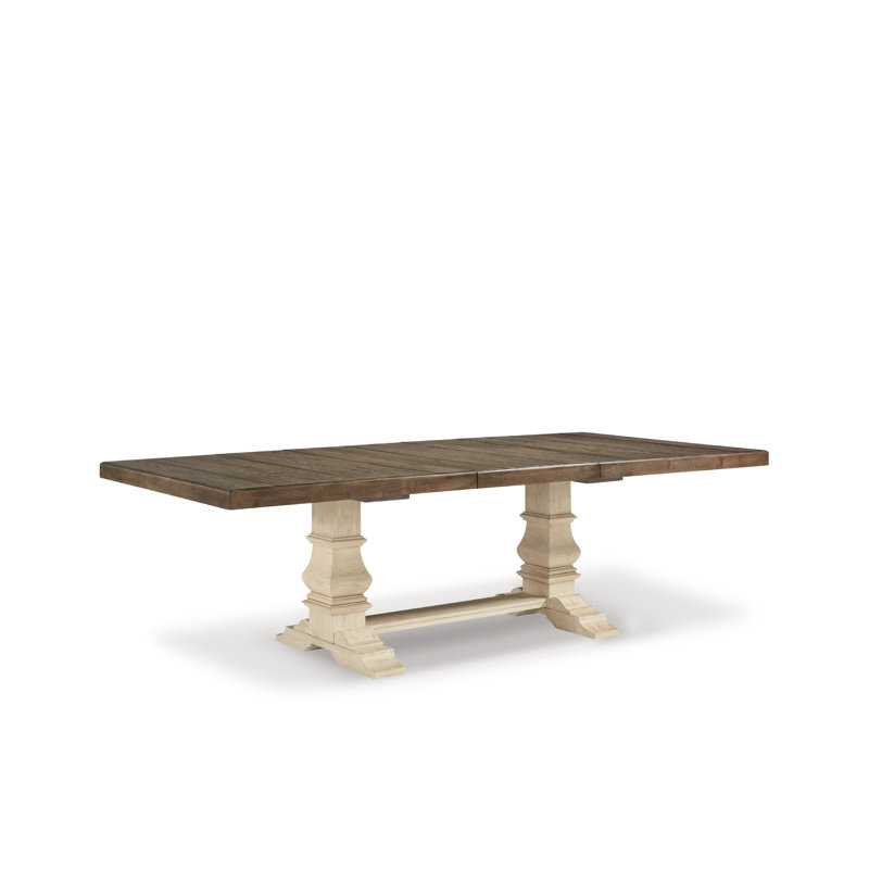 Balendin Solid Wood Base Dining Table
