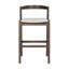 Tabouret en bois d'hévéa-118472594