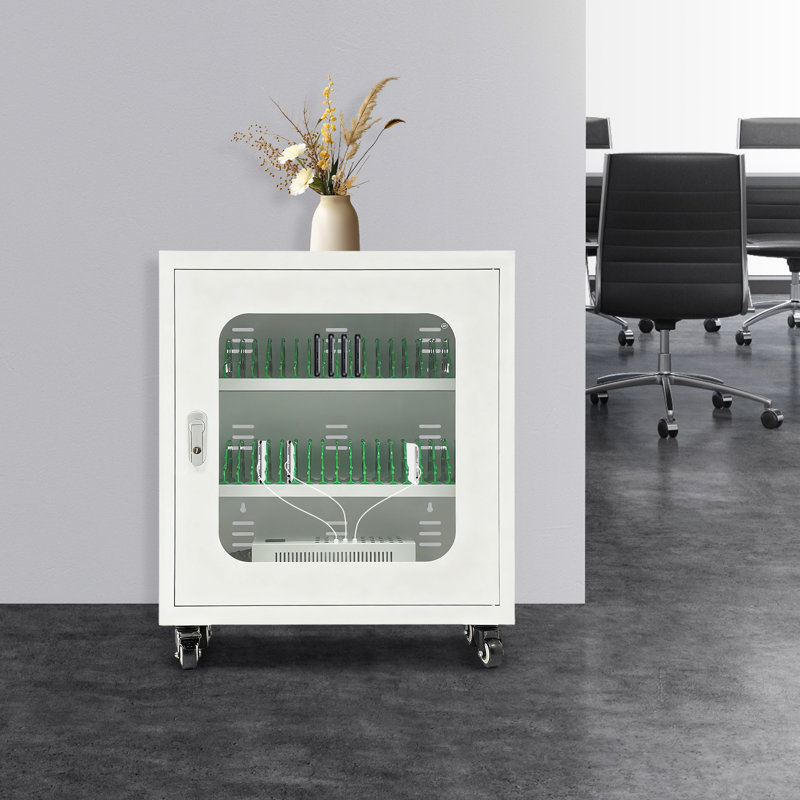 Station de recharge pour téléphone portable 40 ports, Blanc