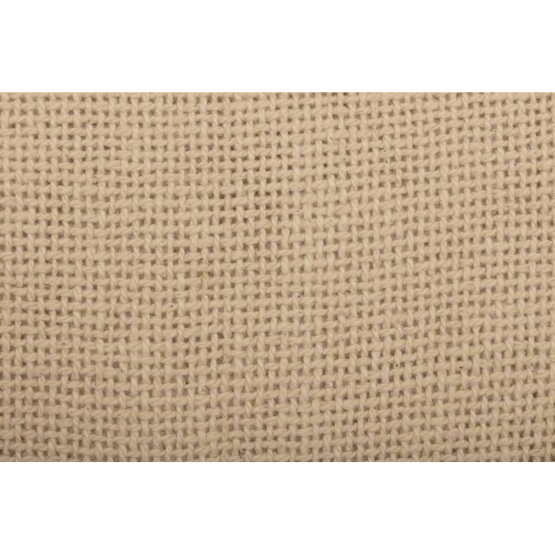 Taie décorative en toile de jute de style européen avec volants à franges