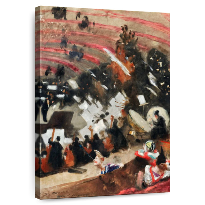 Abarca Pas de Loup au Cirque d'Hiver, H 24 po x l 16 po