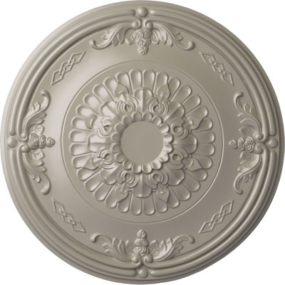 Médaillon de plafond 26 po x 26 1/4 po x P 3 1/4 po (convient aux auvents jusqu'à 3 5/8 po)
