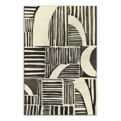 Neutre lignes abstraites - peinture