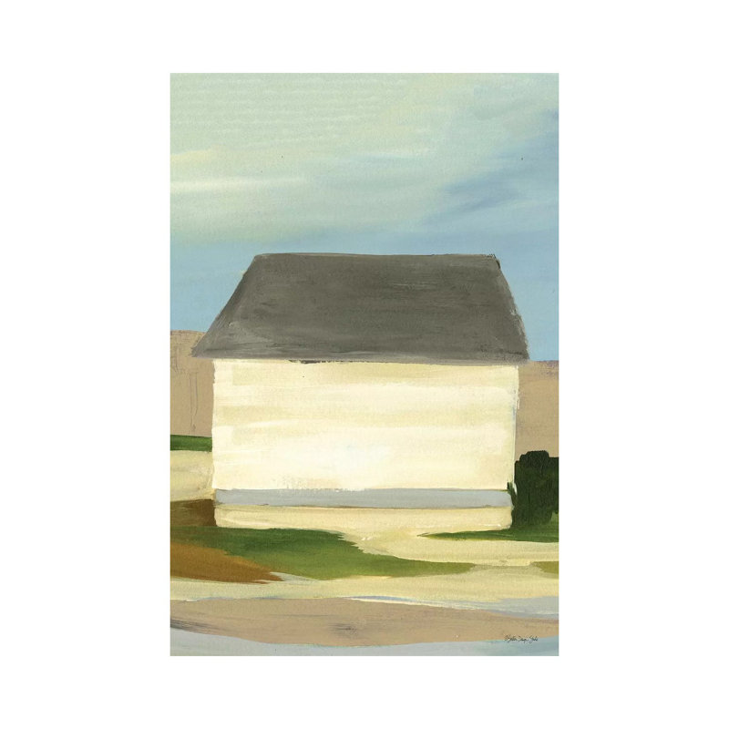 Impression sur toile enveloppée Seaside Cottage II, H 40 po x l 26 po x P 1,5 po
