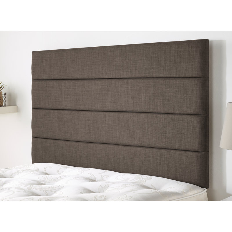 Parinaaz Upholstered Headboard, Small Double (4'), Slate