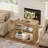 31.5'' Narrow End Table with 2-Tier Shelves-632368196