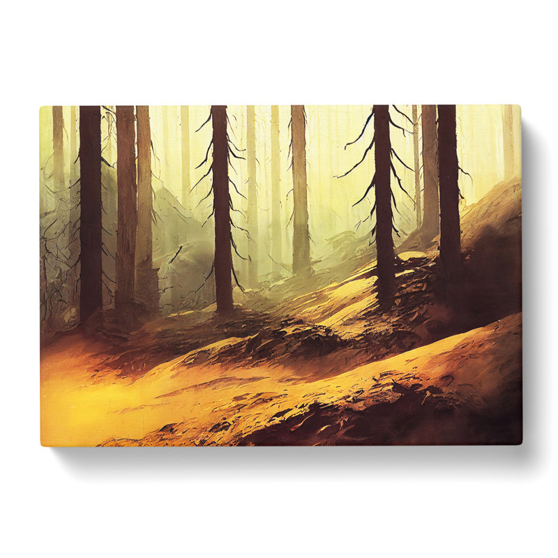 An Idyllic Forest - Wrapped Canvas, 35cm H x 50cm W x 3cm D