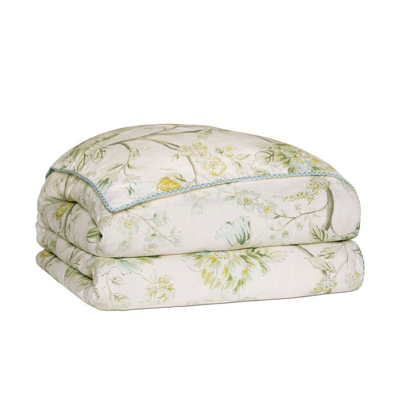 Suzette Duvet Cover, Queen Duvet Cover + 5 Additional Pieces, Piped Edges