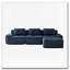 Canapé modulaire en tissu Corduroy-1051800130