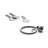 Alessi 1.58'' W Silver Key Chain