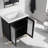 Xaden 28.09 " W Freestanding Standard Free Standing 1 Single Vanity Bathroom Vanity With Ceramic Top