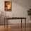 Classic Brown Rectangular Walnut Dining Table