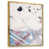 Toile avec cadre flottant or