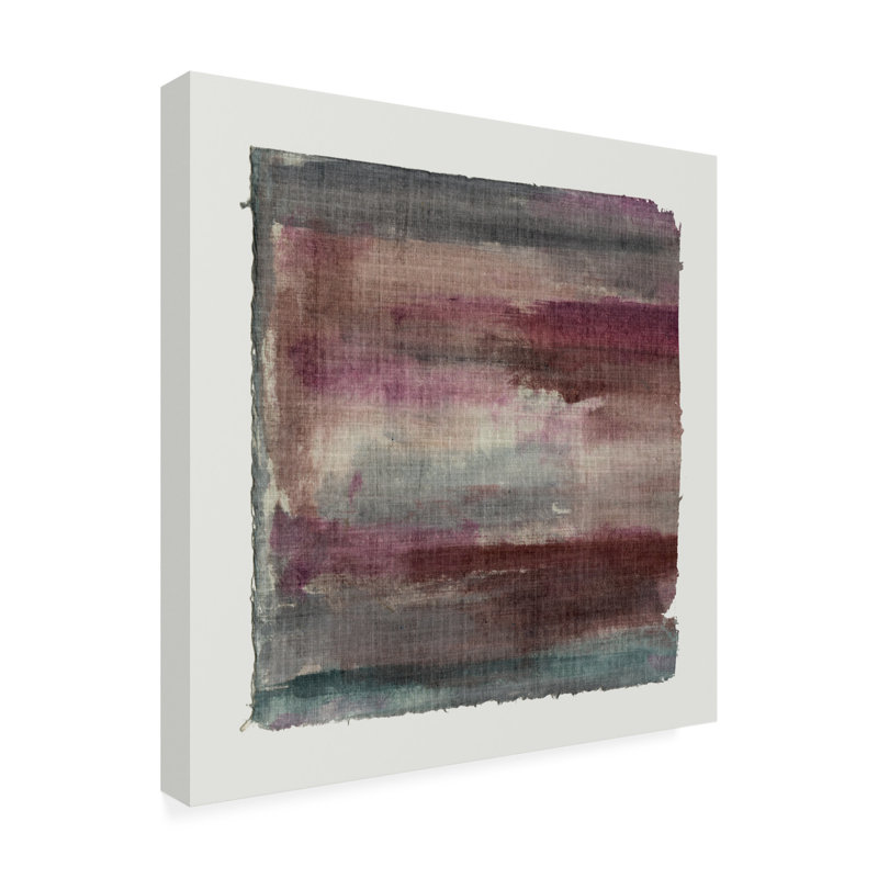 Art mural sur toile Wrought Studio ™ Melissa Wang Crimson Cloud I, H 14 po x l 14 po