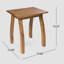 Ensemble de conversation en bois massif pour 2 personnes Maddox-1218614529