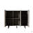 Storage Cabinet With Three Doors,Wood Sideboard Buffet Storage With Adjustable Shelf-1574616746