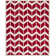 Deedie Hand Tufted Wool Chevron Rug