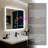 Led Bathroom Medicine Cabinet, Dual Bluetooth Speakers, Defog, Dimmable 3-Color Light, Dual Doors, Memory Function, Outlets, Adjustable Shelves, Tempered Glass-431895875