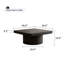 Table basse carrée en bois-780527535
