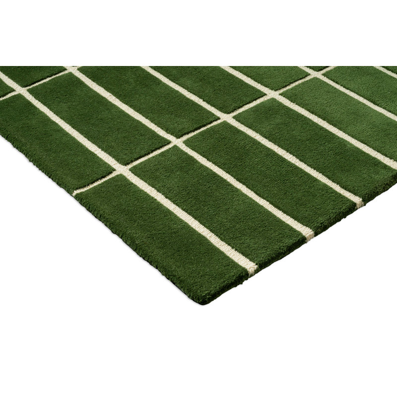 Tiiliskivi Green | 132907, Rectangle  8'2" x 11'6", Green