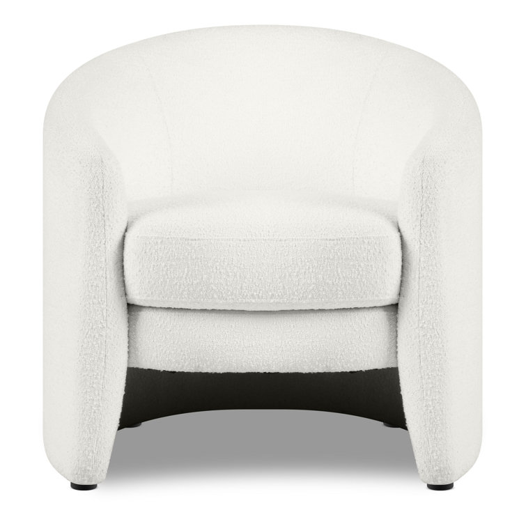 Misha Barrel Chair, Off White