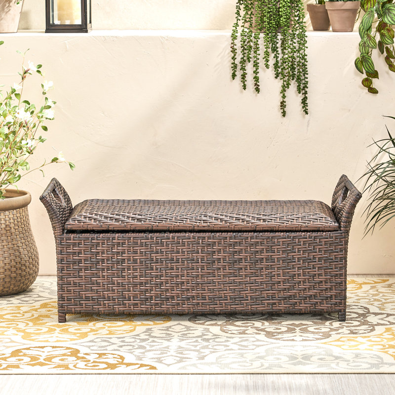 Fauteuil d'extérieur avec rangement Pe - Confortable et élégant pour le patio