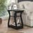 23.62'' End Table,Small Side Table with Built-In Outlets for Living Room,Bedroom,Nightstand-847984355-847984354