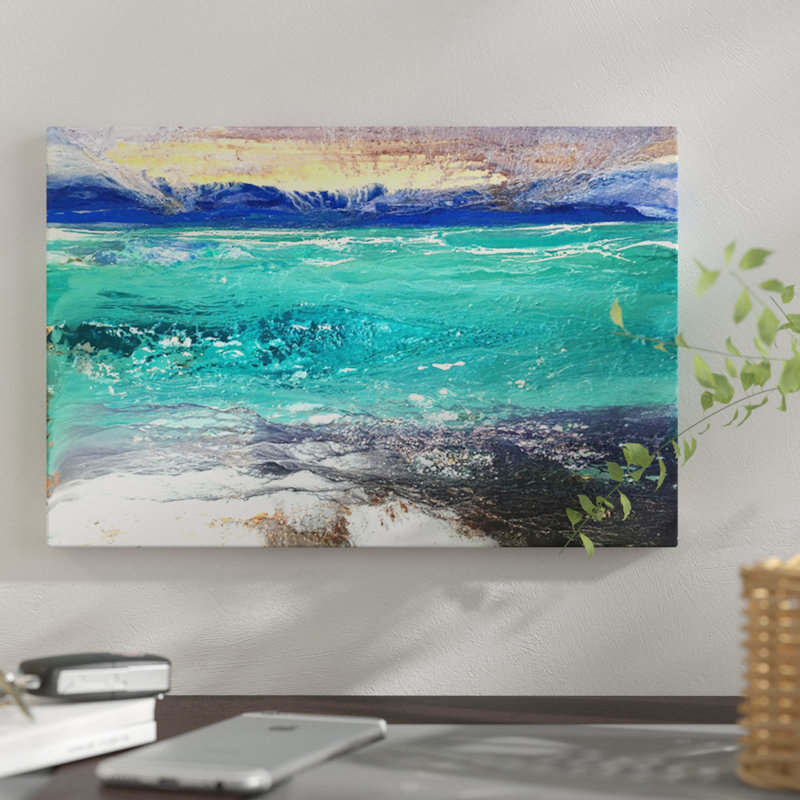 « cap dantibes i », impression sur toile, H 18 po x l 26 po x P 1,5 po, Pas de tapis, Toile tendue