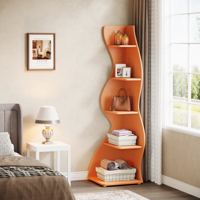 Arhab Corner Bookcase