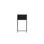 Zola 40cm W Metal Bedside Table