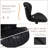 Upholstered Swivel Adjustable Height Bar Stool,PU Leather Counter Stool-547481491