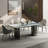 Blue Rectangular microlite stone Dining Table For Dining Room/Kitchen-207690643