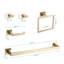 Ensemble de 5 accessoires de quincaillerie de salle de bain-117306470