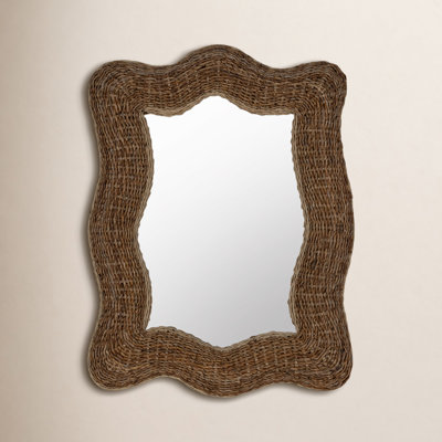 Incy Banana Leaf Wavy Mirror
