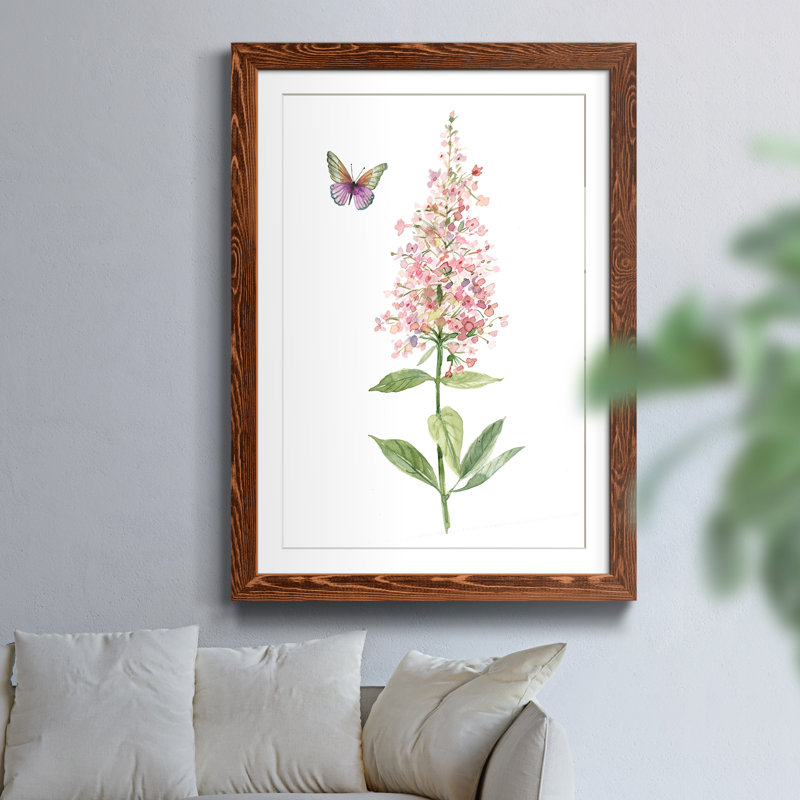 Wildflower Botanical II - Cadre photo, reproduction d'art sur papier, Érable, H 31,5 po x l 23,5 po x P 1,5 po