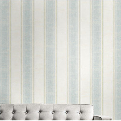 Galen Non-Pasted Striped Wallpaper Roll