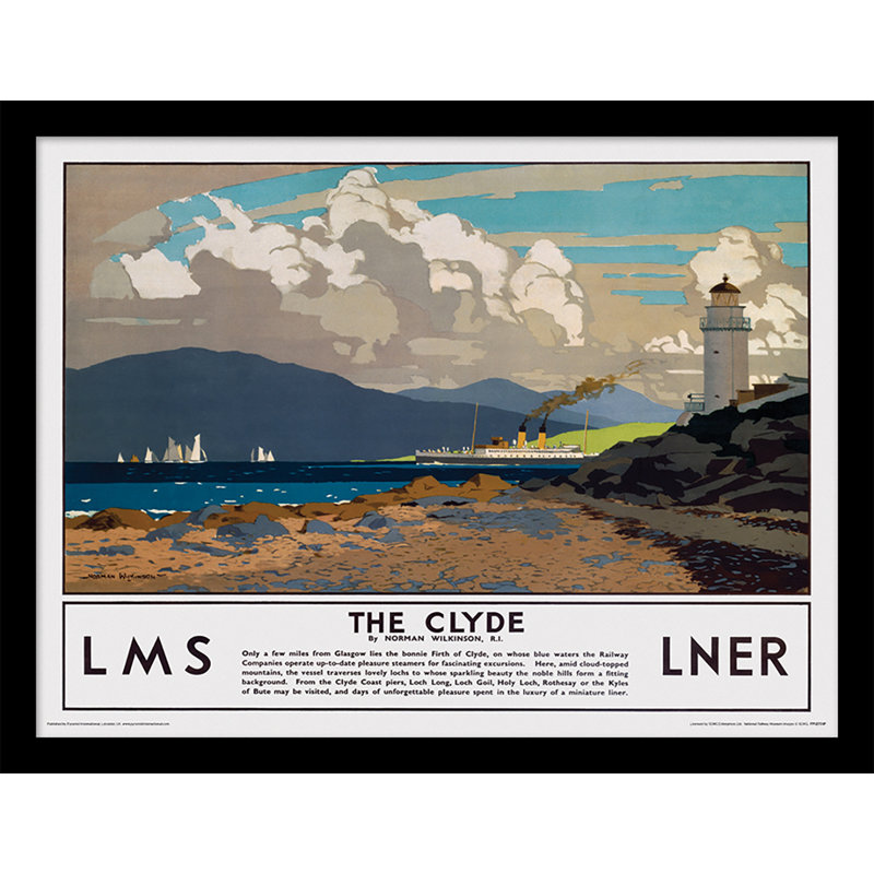 The Clyde by Norman Wilkinson - No Frame Memorabilia