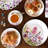 Summer Aquarelle 20 Piece Bone China Dinnerware Set - Service for 4