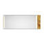 Miroir de salle de bain 96 po x 36 po à DEL, fixation murale, dossier, brouillard, grande mémoire réglable, cadre en aluminium noir mat (miroir de 96 po x 36 po, fixation, mémoire avec