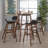 Breashears 4 - Person Four Leg Base Dining Set