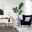 Arbre artificiel en pot moderne Ficus Lyrata-97704349-138916950